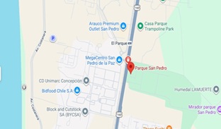 Mapa Parque San Pedro
